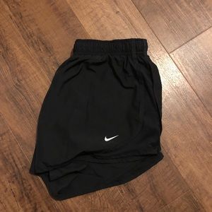 Size L Black Nike Running Shorts. Gently worn.